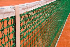 Tennisnett 3mm double top Grønn farge - Sommerbutikken.no