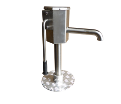 Vannpumpe for lekeplasser med håndtak - Rustfritt stål -Sommerbutikken.no