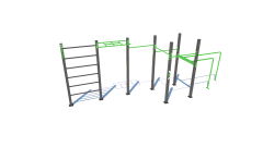 WO 0401B IDAHO - Utendørs treningspark - Sommerbutikken.no