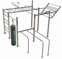 WOS 103 WOOD NEW YORK - Utendørs treningspark - Sommerbutikken.no