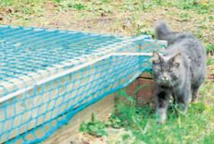 Sommerbutikken AS - Kattenett inkludert strikk, beskytte sandkassen, 8315