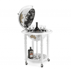 Globusbar Elegance White - Sommerbutikken AS