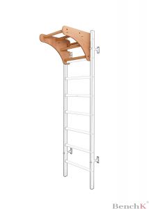 BenchK PB210 Pull-ups bar for ribbevegg - Bøkfarget - Sommerbutikken AS