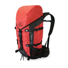 Fjellpulken Tursekk m/selesystem og barnebelte - rød - Sommerbutikken AS