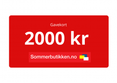 Gavekort 2000kr - Sommerbutikken.no