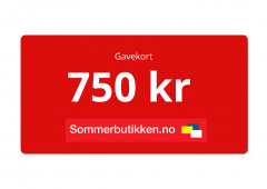 Gavekort 750kr - Sommerbutikken.no