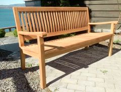 Hagebenk Havana i teak 150 cm - Sommerbutikken AS