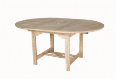 Hagebord Olden i teak 120 cm - Sommerbutikken AS