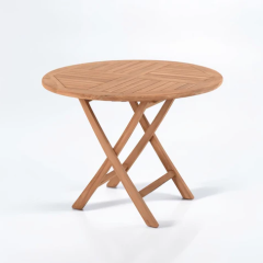 Hagebord i teak 120cm - Sommerbutikken.no