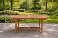 Hagebord Teak 180-240cm Tofte - Sommerbutikken.no