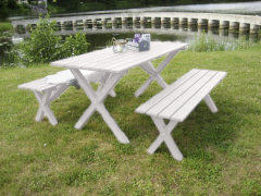 Hagemøbelsett "Country" 150 cm - Sommerbutikken AS