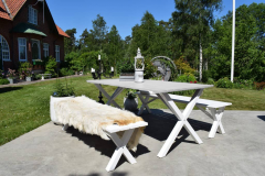 Hagemøbelsett country 190 cm - Sommerbutikken AS