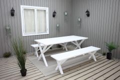 Hagemøbelsett country 190 cm - Sommerbutikken AS