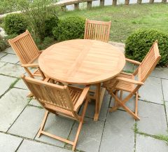 Hagemøbelsett Olden i teak - Sommerbutikken AS