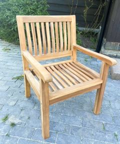 Hagestol Dovre i teak - Sommerbutikken AS