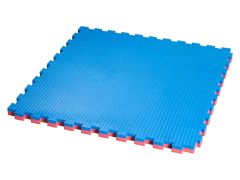 Innendørs lekematte Soft 4cm Rød/Blå - Sommerbutikken.no