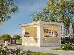 Kiosk Lenna 8,3kvm sett 305 - Sommerbutikken.no