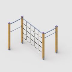 Klatreapparat med klatrenett - Sommerbutikken.no