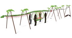 Leketårn/klatrestativ "Diplodocus" - Sommerbutikken.no
