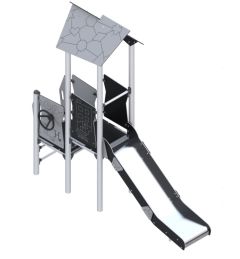 Leketårn med sklie SMB-ZZCM_0001 - Sommerbutikken AS