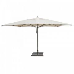 Parasoll Hurricane Aluminium - Ecru 400cm - Sommerbutikken AS