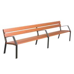 Parkbenk Citymax Oslo | Maxibenk 300cm | Sommerbutikken.no