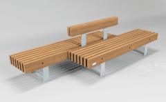 Parkbenk Exclusive Duplex MWS - Sommerbutikken AS