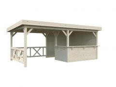 Paviljong Lena 16,6kvm - Sommerbutikken.no