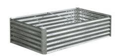 Plantekasse Galvanisert stål 178x90x42cm - Sommerbutikken.no