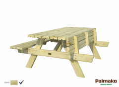 Rastebenk Ruby 180cm - Sommerbutikken.no