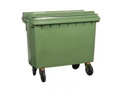 Sommerbutikken AS - Avfallsbeholder 660 liter med hjul