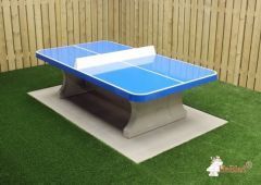 Bordtennisbord i betong HeBlad 