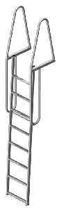 Sommerbutikken AS - Badetrapp i aluminium