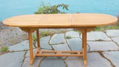 Sommerbutikken AS - Hagebord Larkollen i teak 