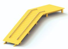 Sommerbutikken AS - Klatreoppgang med tau 175cm
