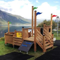Sommerbutikken AS - Lekeapparat Villmark Fiskebåten