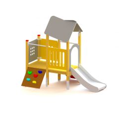 Sommerbutikken AS - Lekehus med sklie 