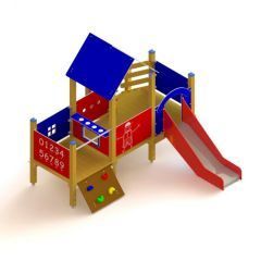 Sommerbutikken AS - Leketårn med sklie