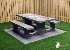 Sommerbutikken AS - Møbelsett i betong - Spillbord