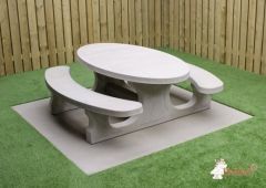 Sommerbutikken AS - Parkbenk i betong HeBlad