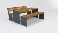Sommerbutikken AS - Parkmøbelsett Capella