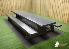 Sommerbutikken AS - Parkmøbelsett XL i lakkert betong - HeBlad