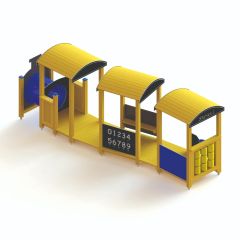 Sommerbutikken AS - Lekeapparat Rollelek Togpakke for lekeplasser