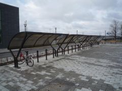 Sykkeltak Modell Vingen 8 KNM (Klar til bruk på betongplattform)