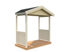 Sommerbutikken AS - Takoverbygg Inngangspart Nordic +