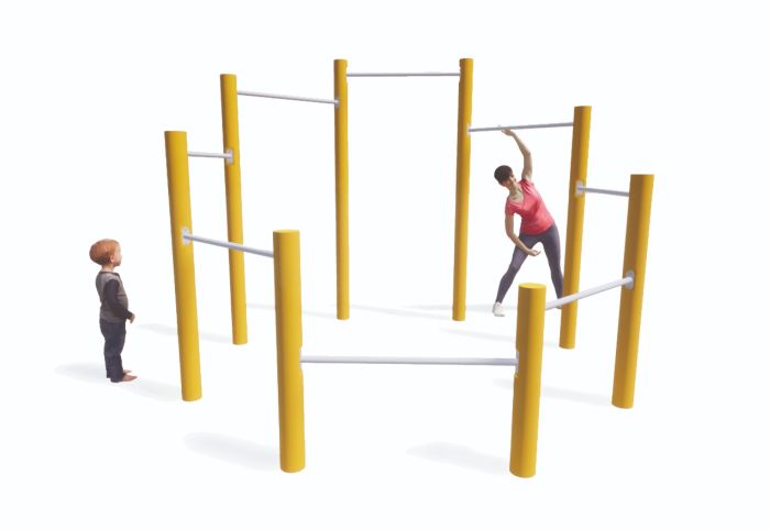 Sommerbutikken AS - Voltestenger i sirkel