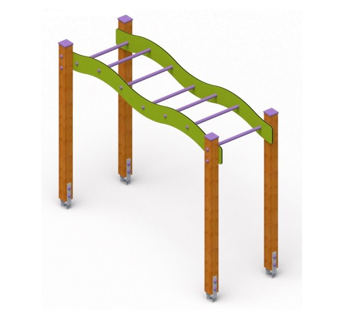 Armgang for lekeplasser og hinderløyper - Sommerbutikken.no