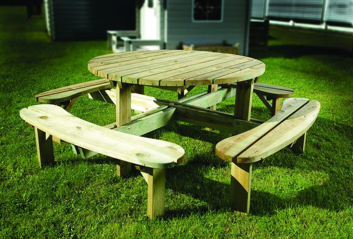 Sommerbutikken AS - Benkesett Rondo