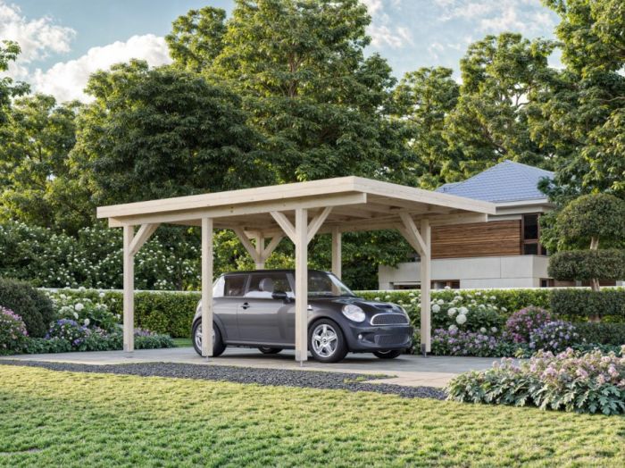 Carport Karl 11,7kvm - Sommerbutikken.no