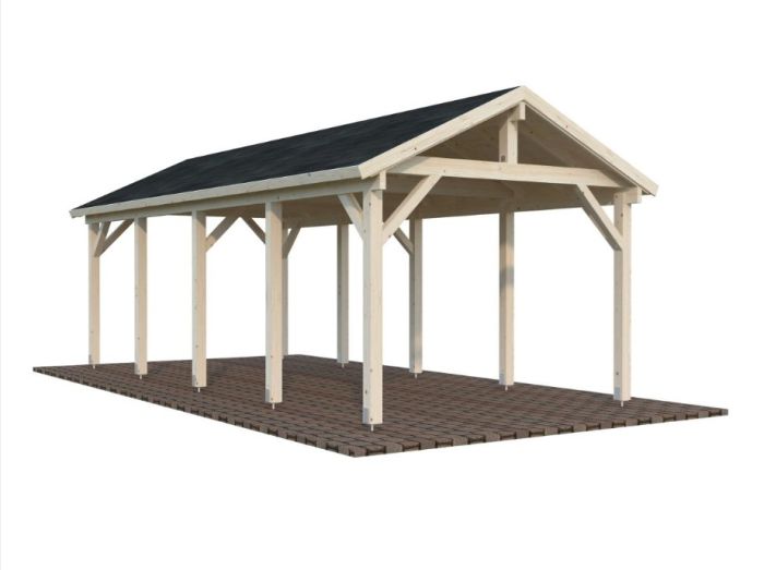 Carport Robert 23,1kvm - Sommerbutikken.no